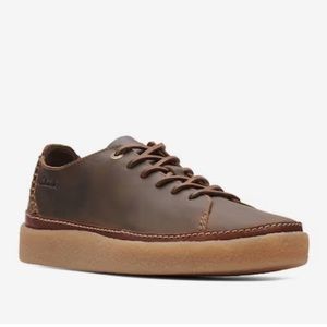 Clarks Men’s Oakpark leather sneakers M 9.5